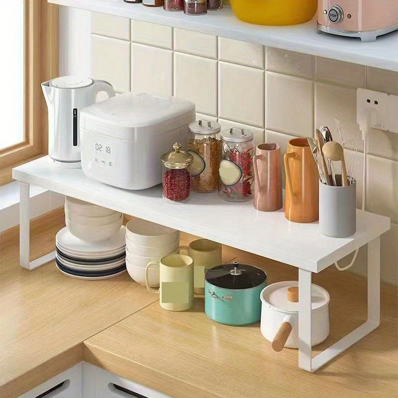 multi layer kitchen storage rack countertop organizer for autumn and winter ideal christmas or halloween gift metal no power needed details 4