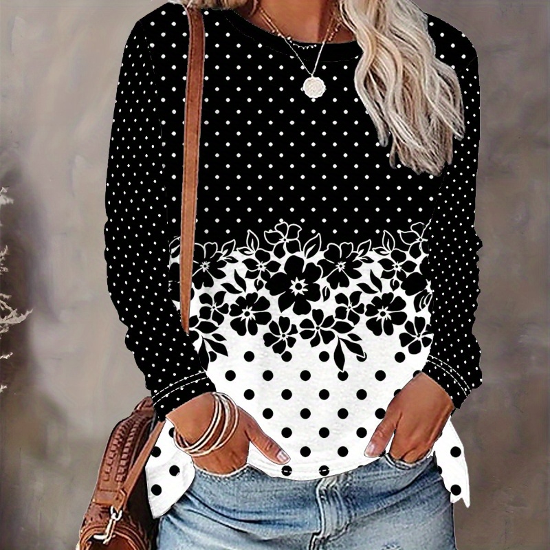 

Long Sleeve Crew Neck T-shirt