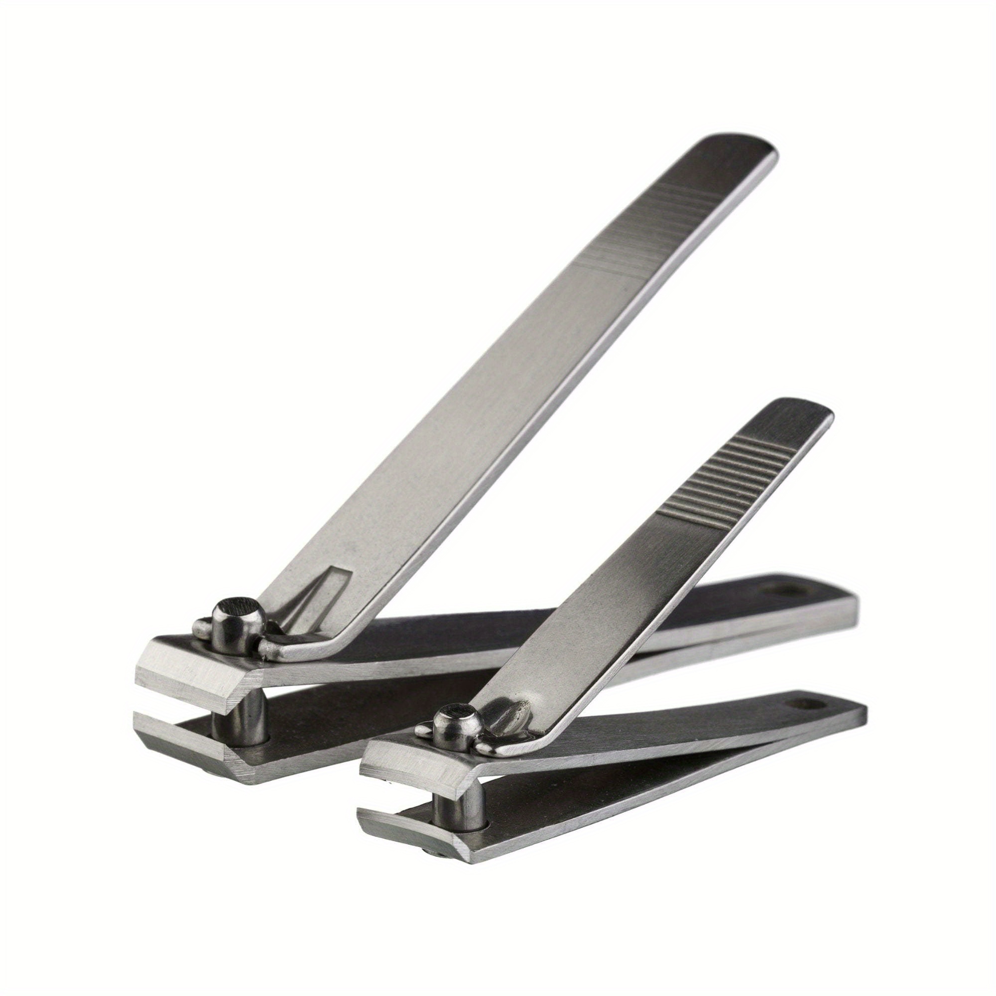 

Steel Nail Clippers Set For Adults - Includes Fingernail & Toenail Sharp Blades, For