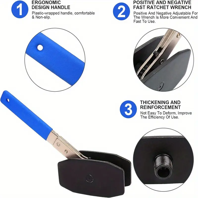 4 in 1 brake caliper spreader piston compressor tool quick release wrench for auto maintenance ratchet expander for disc brakes Product details 4