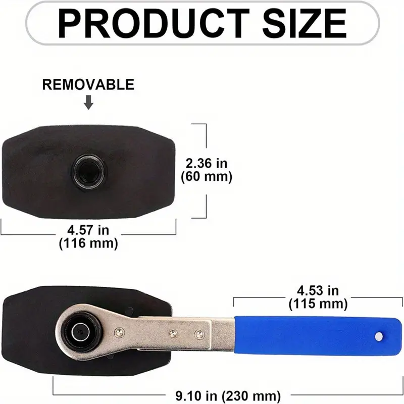 4 in 1 brake caliper spreader piston compressor tool quick release wrench for auto maintenance ratchet expander for disc brakes Product details 2