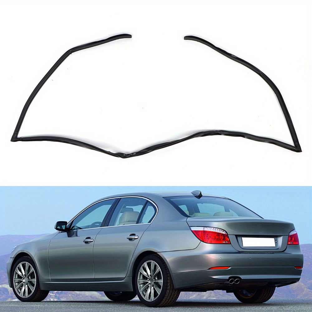 Rear Glass Window Upper Moulding Trim Seal Fit For BMW 5 Series E60