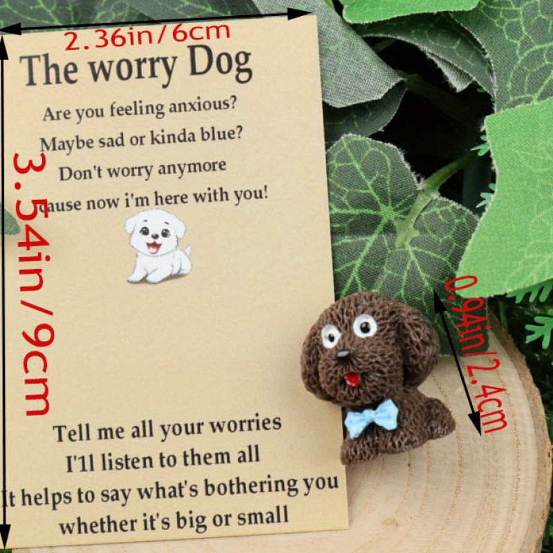 

1pc Worry Dog , 2.36x3.54 , Encouragement For , Home & , New 's , No