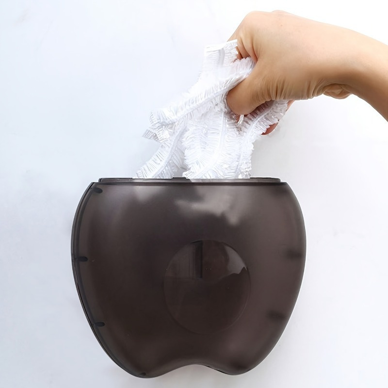 

Boîte de Rangement Murale Facile à Installer pour Film Plastique & Bonnets de Douche - Grande , Pas de Perçage , Parfaite pour de , de Rangement pour de