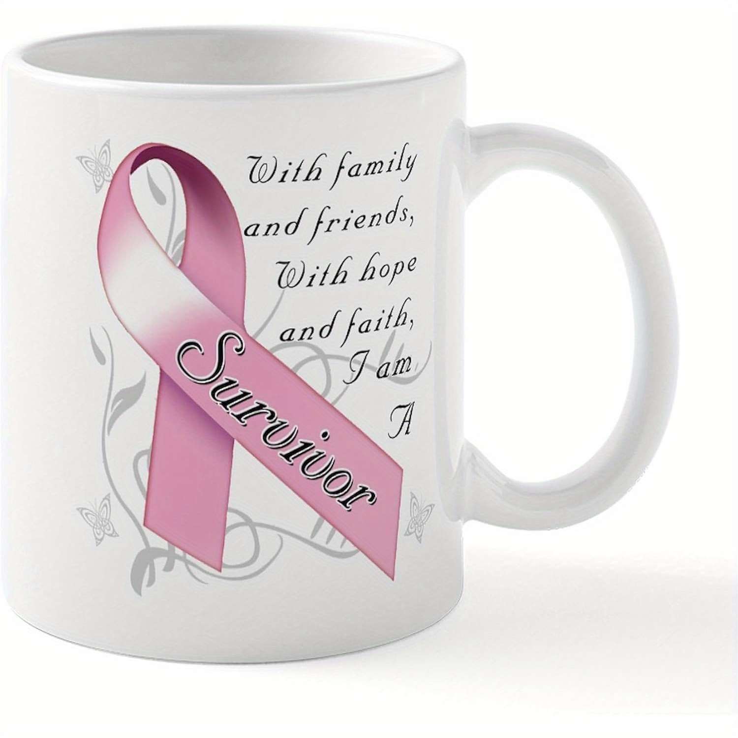 

Breast Survivor Mugs 11 Oz (325 Ml) Ceramic Coffee Mug