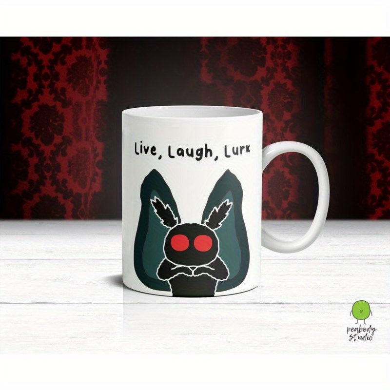 

Mothman Live Laugh Mug | Mug | Big Foot ( (see ))