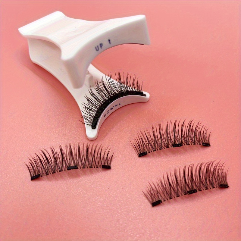 

- False Eyelashes Kit - Reusable, No Needed, Makeup Tool
