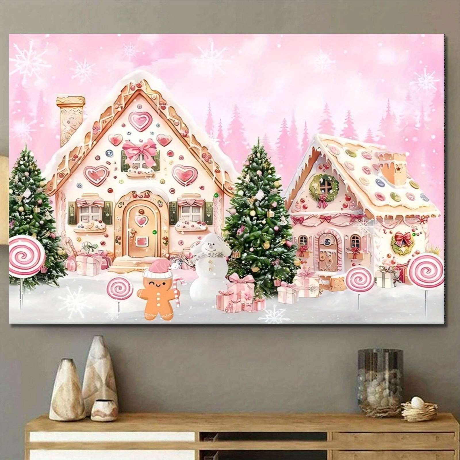 

1pc Wooden , Christmas, Christmas , For Livingroom, , Bathroom, , , , Bar