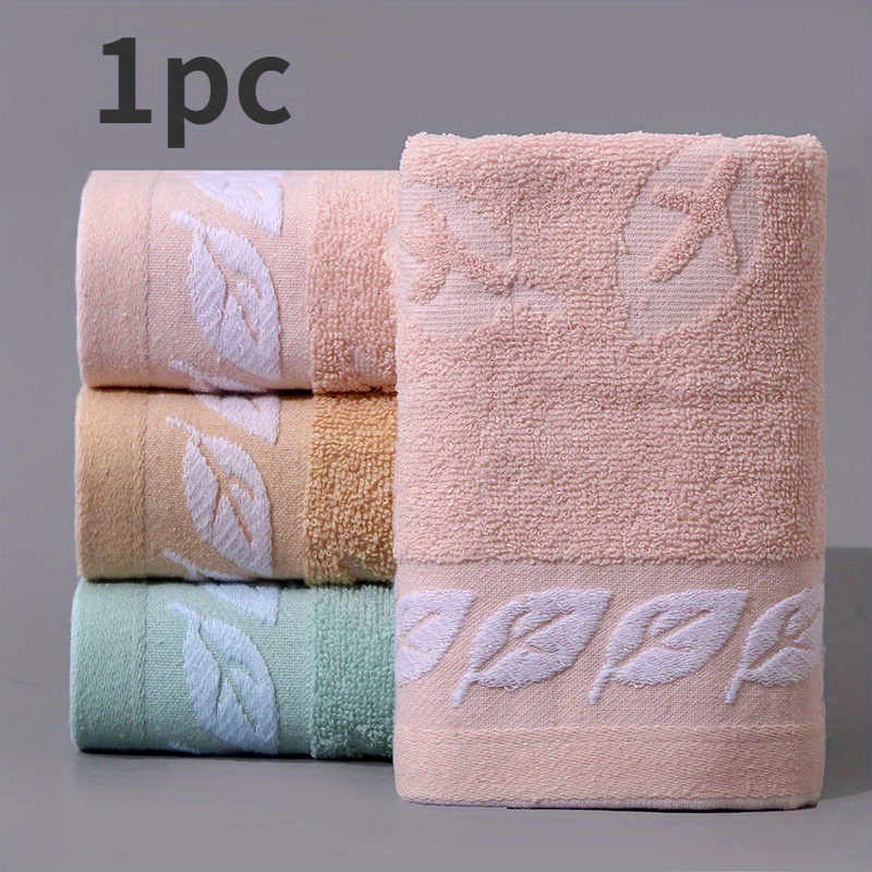 TEMU 1pc Soft & Absorbent Cotton Bath Towel, Unscented 100% Cotton Towel For Home Use