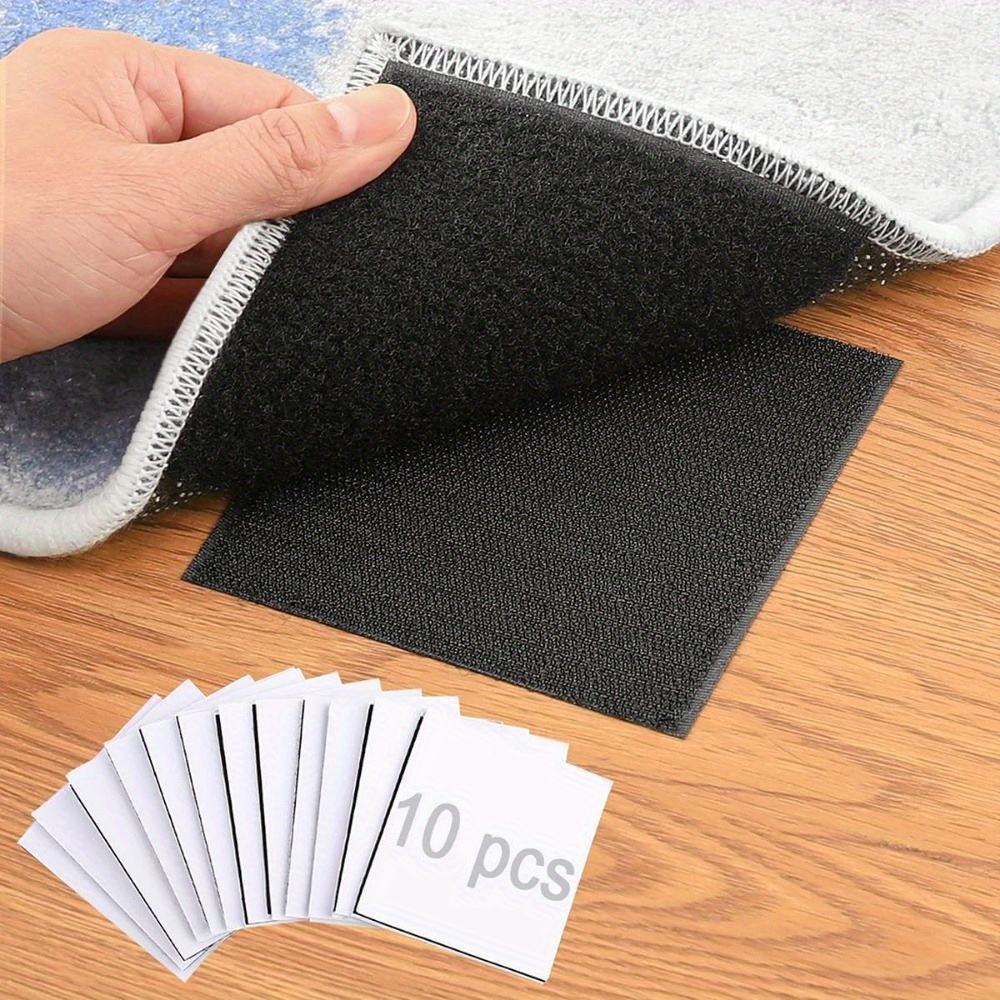 

10- Rug , - Adhesive, Reusable, , -to-use For & , Use, Area Rugs & , Pc , For , , Camping,