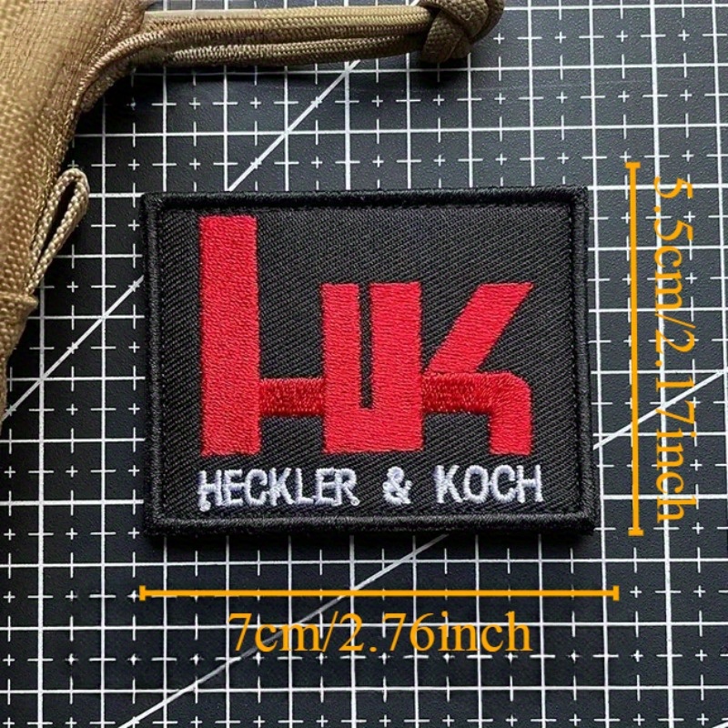 

Armband Hk Embroidered Patch Outdoor Backpack Morale Decorative Hat Sticker Patches For Clothing Accessories