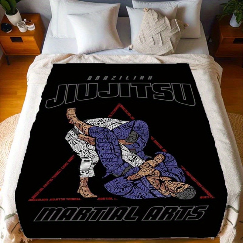 

1pc Fleece Blanket - All- , Polyester , For , Christmas, ,