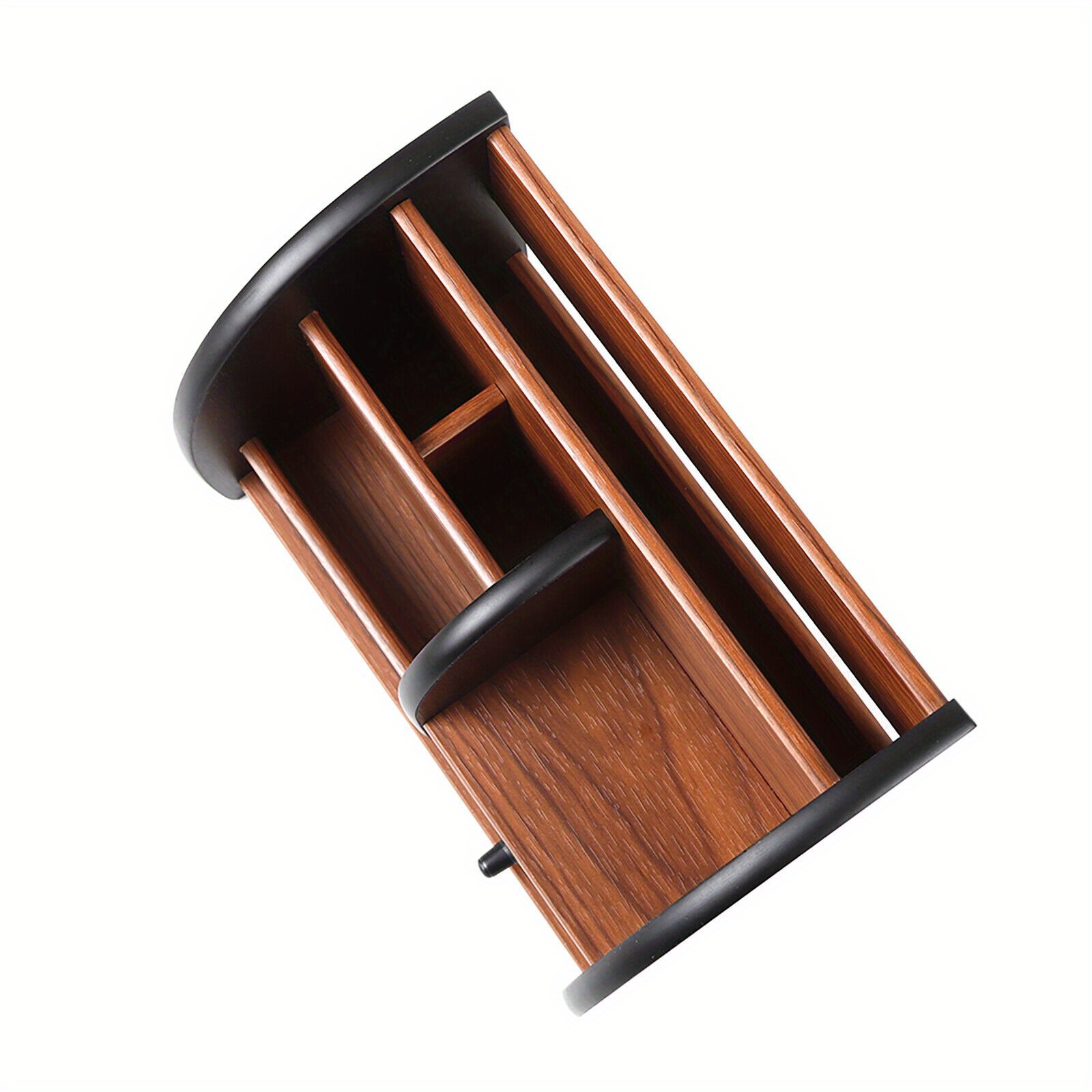 

Black Wood Pen Holder For Study Office School Living Classroom