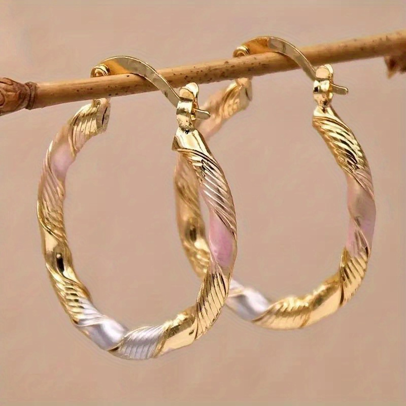 

Twisted Creole , , Hypoallergenic, -free, , , Women' Jewelry, For , , , , Copper Earwires, No ,