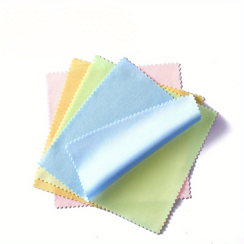 

24/30/50pcs Microfiber Cleaning Cloths: Glasses, Phones, And Computer Screens - 13cm X 5.12in