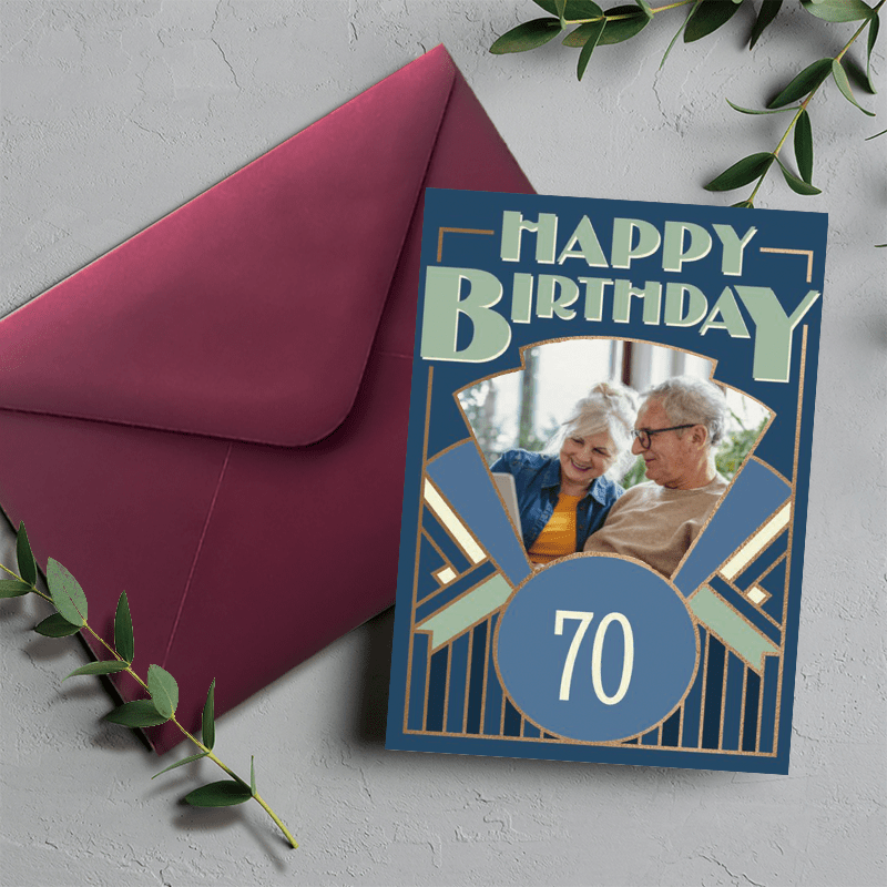 TEMU Personalized Cards 70 & - For , Greeting Cards