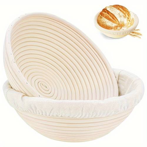 baking gift christmas gift bohemian style fermentation basket with padding and semi circular accessories dough fermentation a mothers day gift and an for professional and yeast bread baking
