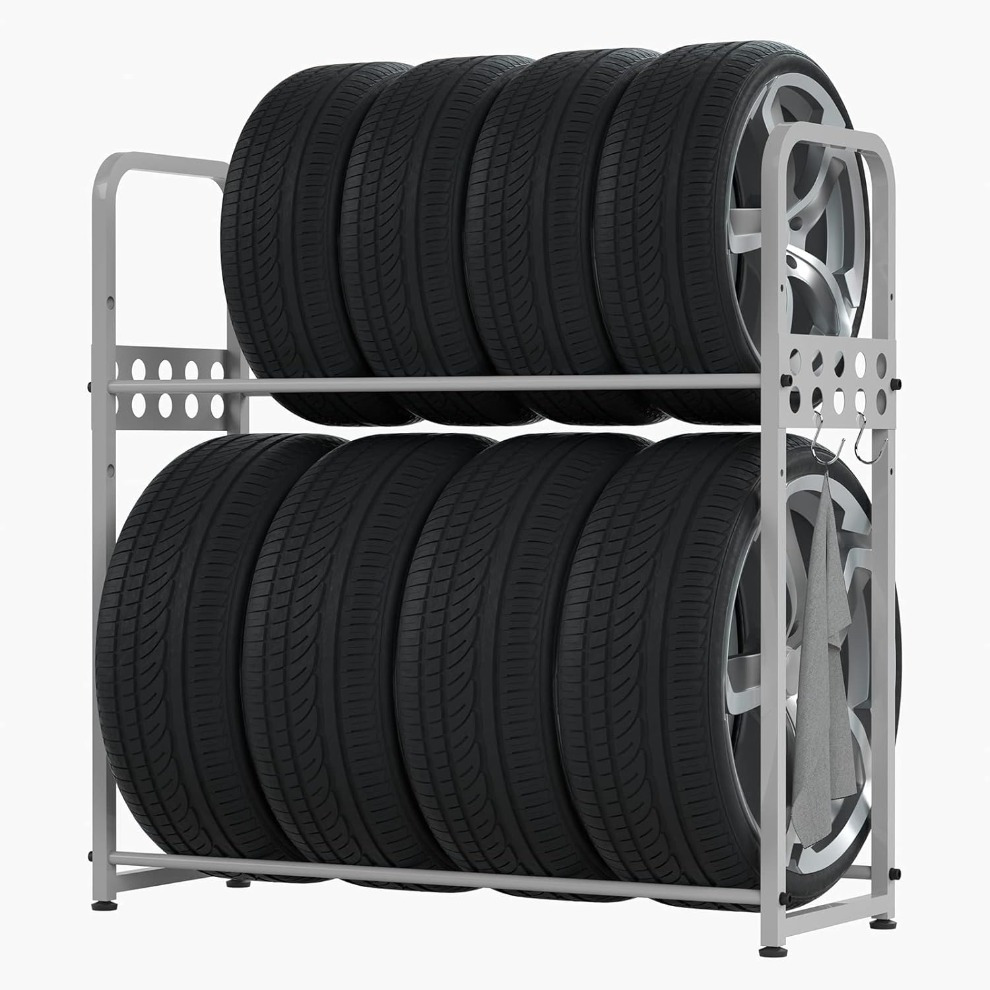 TEMU Tire Tire Stand Set 2- Tire 8 Tire 300kg Width Cm Ã 33 CmÃ Height 106 Cm