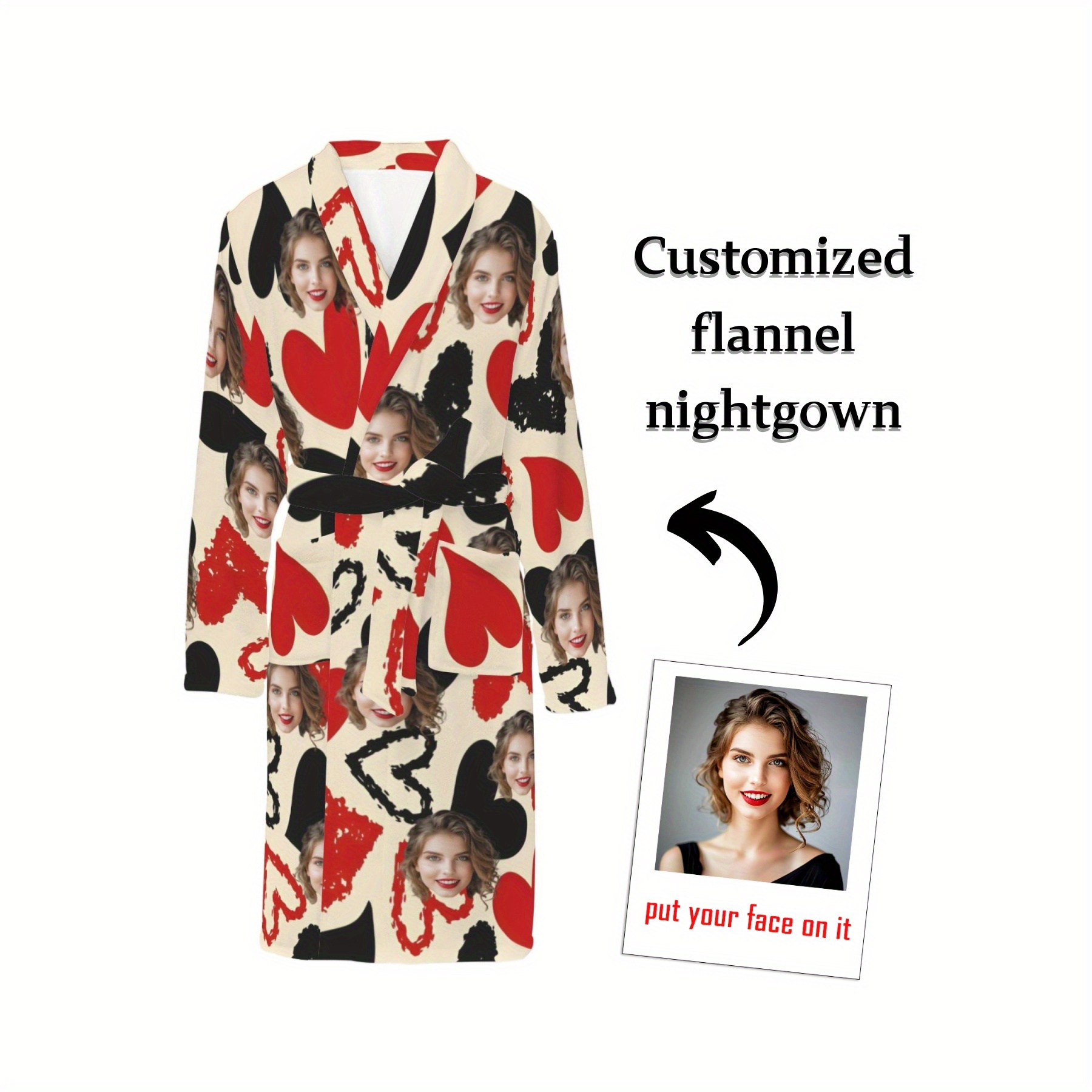 

Customizable Set - & , Personalized , , , - Lapel , Bathrobe For Men And Women