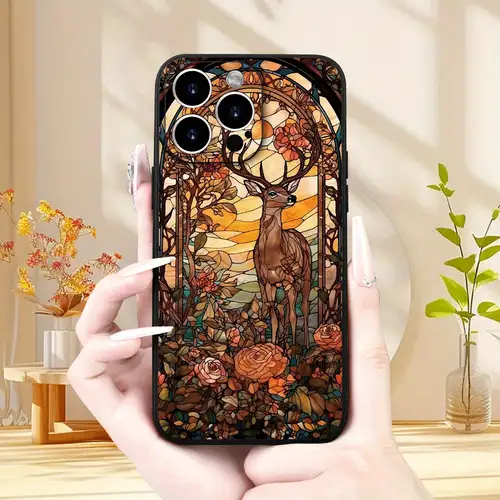 deer graphic print phone case for iphone 14 13 12 11 xs xr x 7 pro max with english : deer graphic print phone case for iphone 14 13 12 11 xs deer graphic print phone case for iphone 14 13 12 11 xs xr x 7 pro max with english : deer graphic print phone case for iphone 14 13 12 11 xs