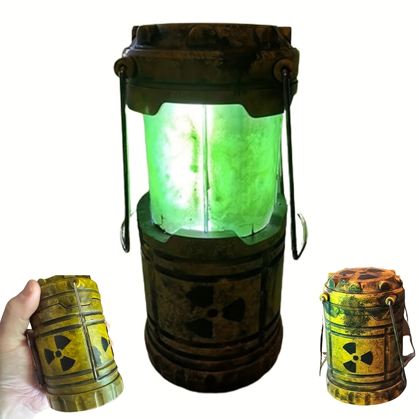 TEMU A Fun Camping Miniature Portable Lantern, Small Easy To Carry Miniature Lantern, Camping Lantern, Table Lantern Ornament, Bedroom Fun Lamp, Lantern Gift, Without Battery