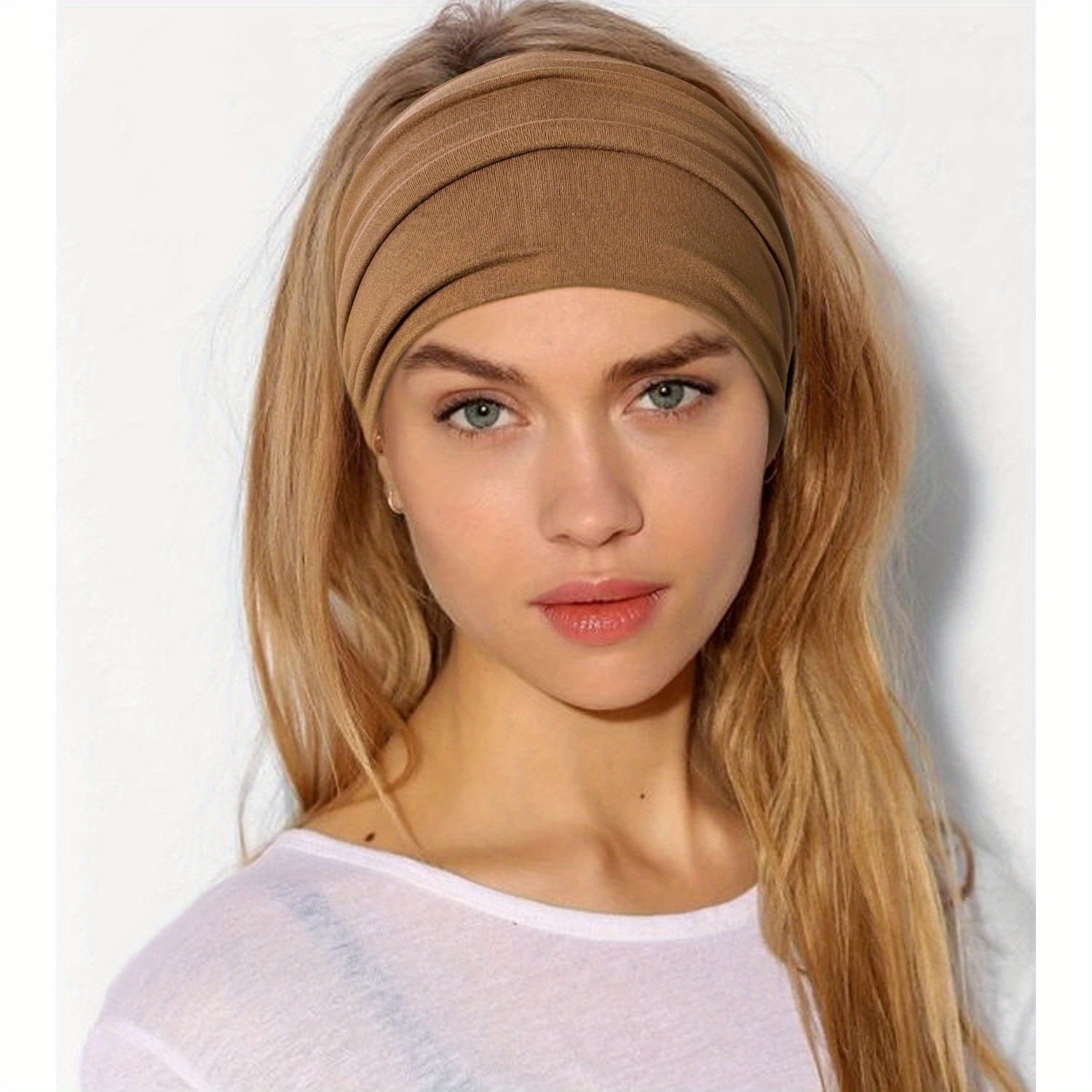 10pcs african wide hair wrap headbands women extra turban  display picture 1