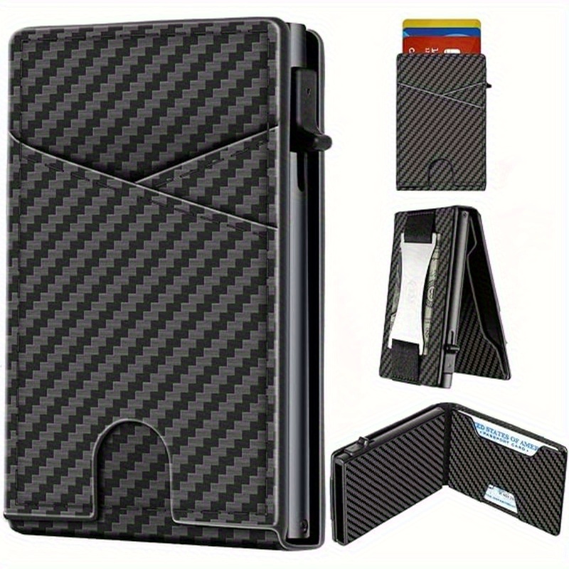 

Hittiona- Wallet For Men - Folding Wallet Wallet , Blocking Wallets Metal , And 's Halloween, Christmas, And