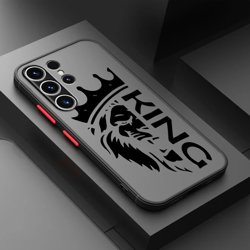 TEMU Custodia per telefono: con custodia Crown per Galaxy S24 S23 S22 S21 S20 S10 S9 S24 Plus S23 FE S22+ S21 Ultra 5G, cover