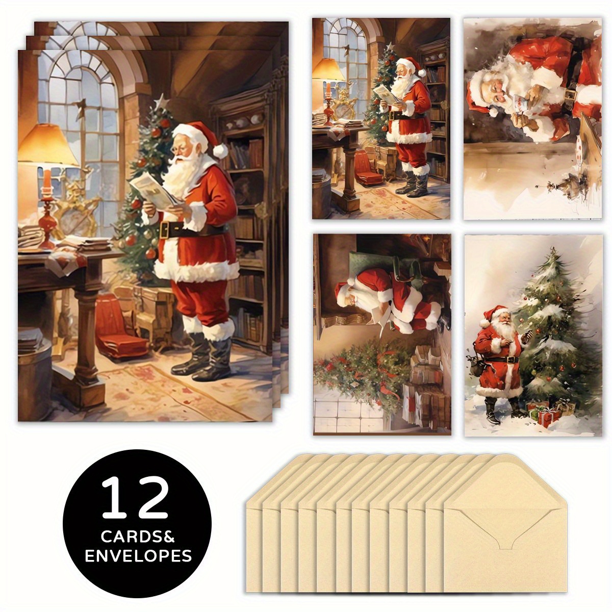 

12pcs Christmas Envelopes - For , & , Halloween & Thanksgiving