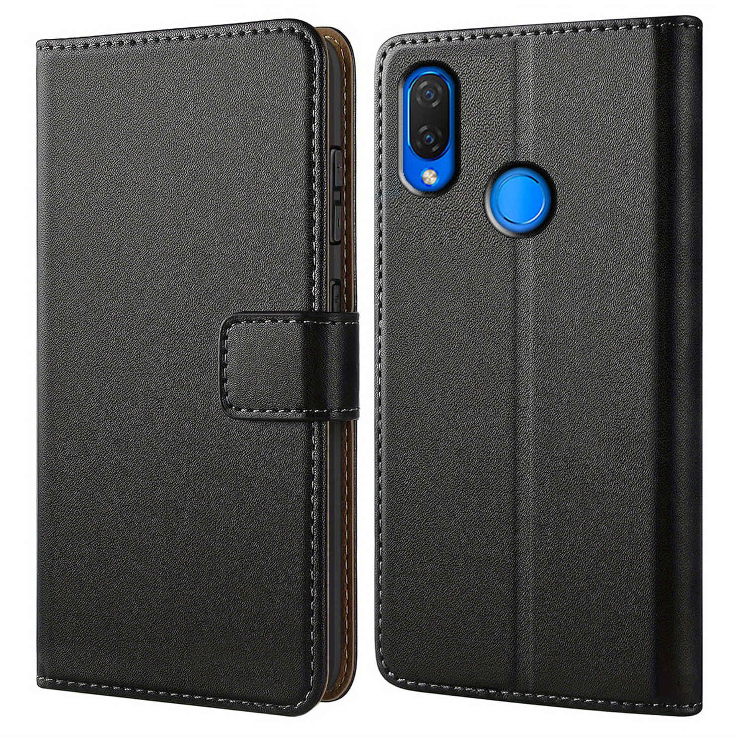 TEMU Phone Case: Compatible With Y5p Y6 Y6p Y7 Y7a Y7p Y8s Y8p Y9 Y9a Y9s Prime Huawei Nova 3 3i 4 5t 6 8i Case With Kickstand Faux Leather Flip
