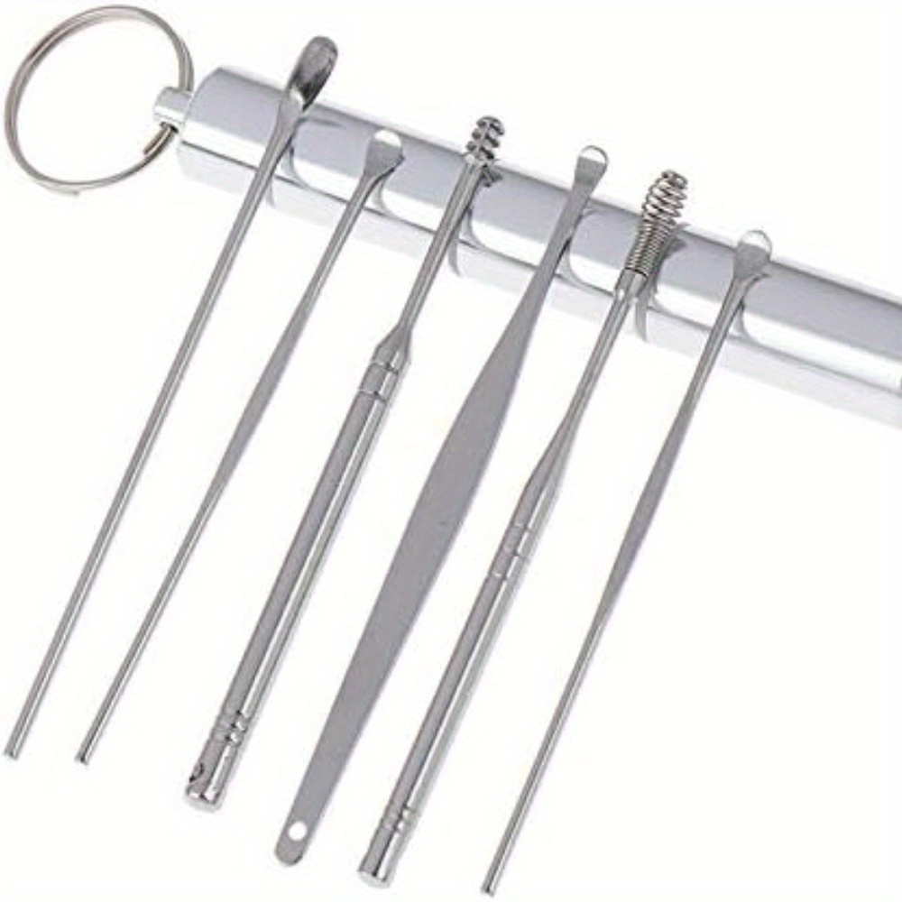 

6- Steel Removal Spoon, Multifunctional Portable Ear