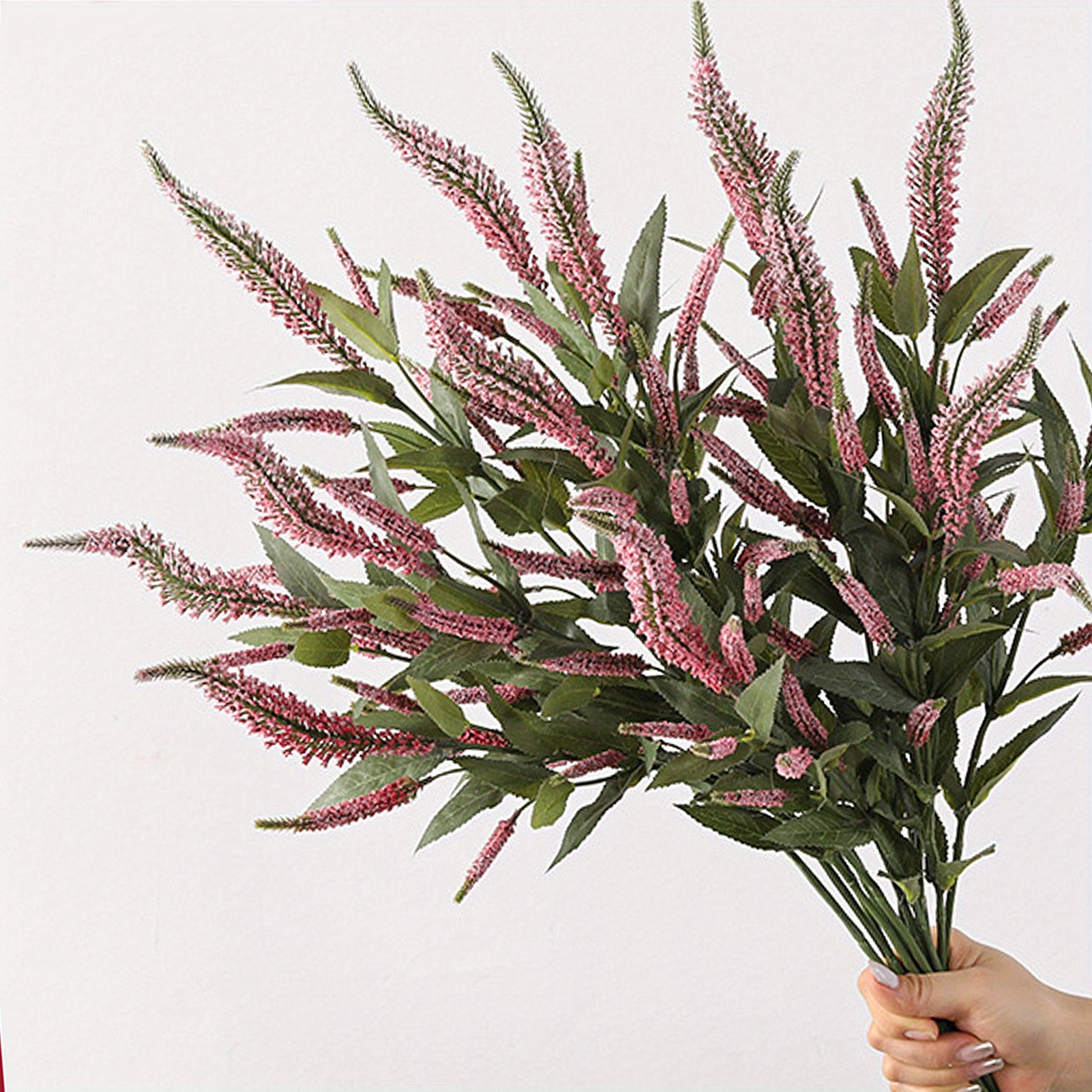 

6pcs Spicata Flowers - Diy Arrangements, Centerpieces & Home Decor | Ideal For Weddings, Engagements, Christmas & New Year