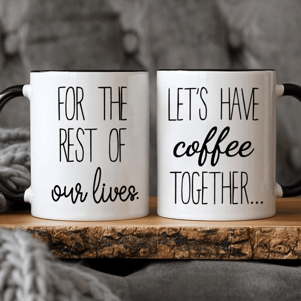 

1pc , Of , Mug Set For , Have - Engagement, & Bridal For , 's