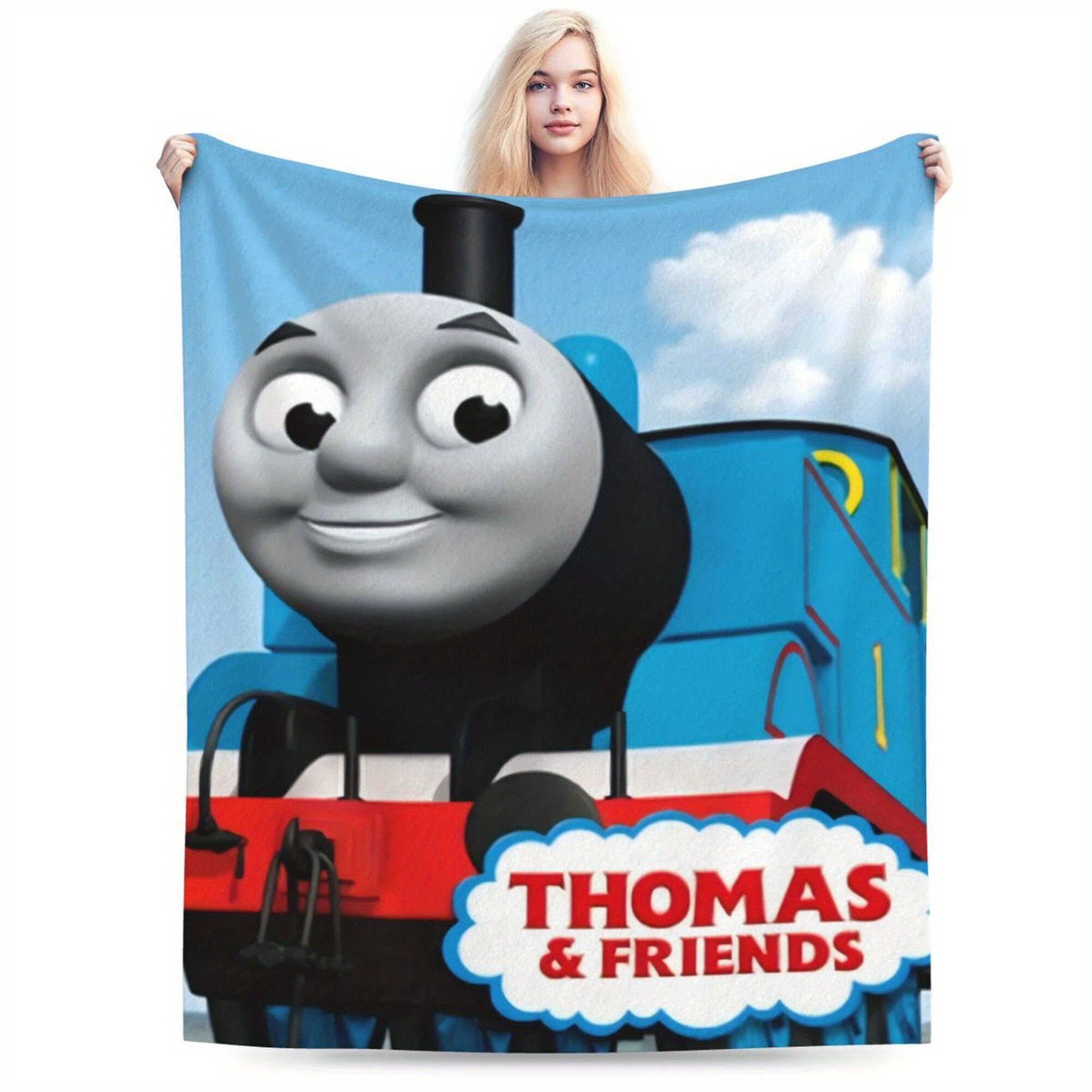 

1pc Fleece Blanket - Multipurpose Blanket For , , Sofa, - Polyester
