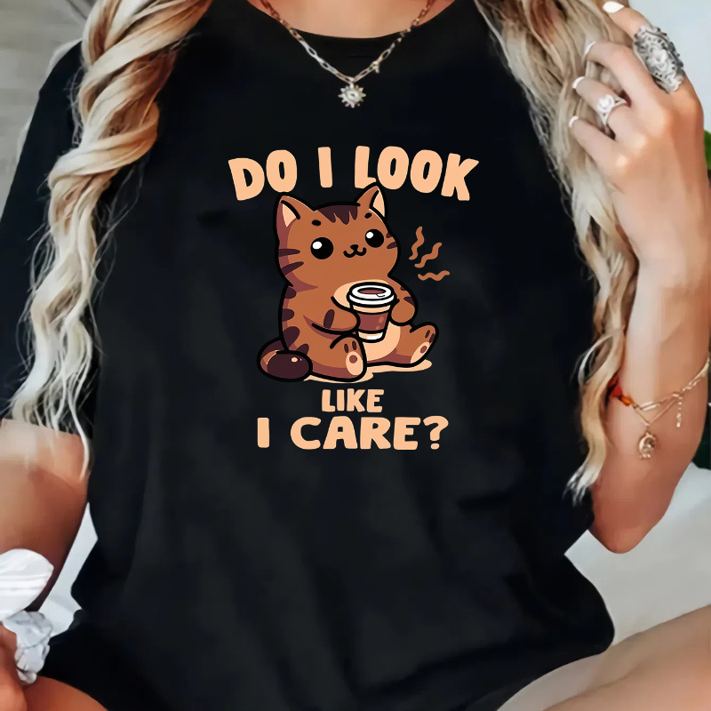 

Plus Size Women's - Cat - , Round , Stretchy Polyester , - For /summer