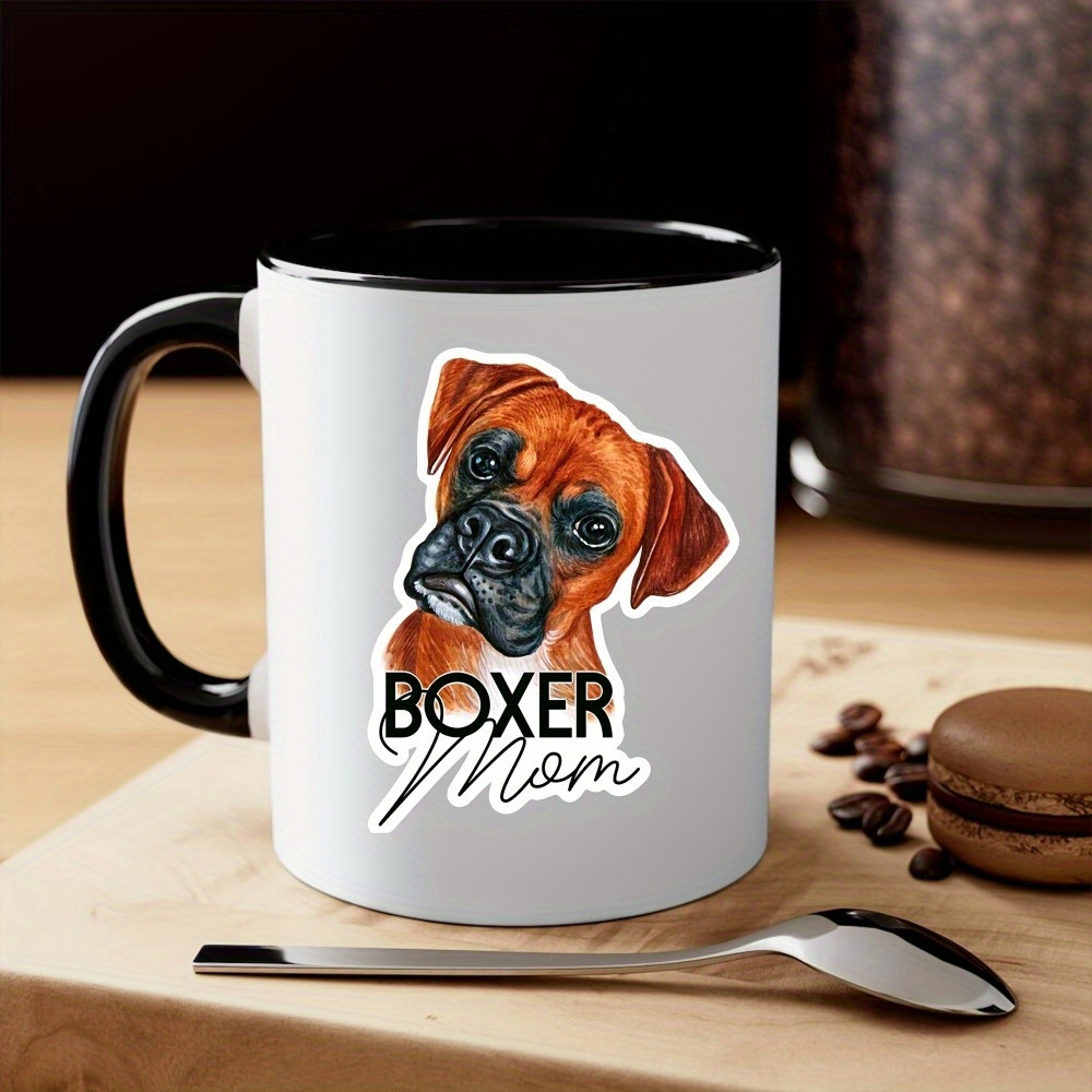 

1pc Mug, 11oz Ceramic Water Cup, Coffee Mug For Dog Lovers