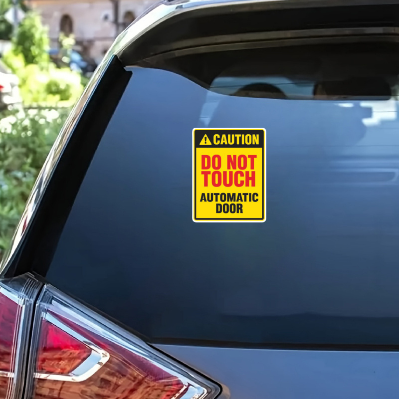 

Do Not Decal - -adhesive For Car , , Use, Irregular , Location, Suitable For Plastic