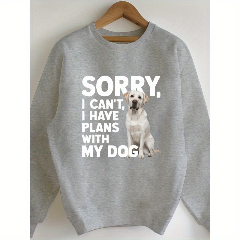 

Dog Sweatshirt For - Crewneck Sweatshirt Pattern, , Regular Fall/