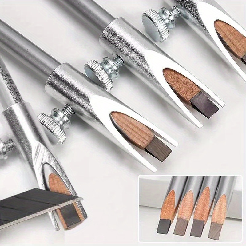 

Microblading Sharpener, Aluminum Alloy Manual Eyebrow Pen Sharpening Tool, Makeup Tool Kits , No Battery Needed, -free, Unscented