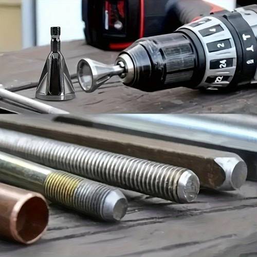 1st/2st/5st afkantmes, ontbraam- en afkantgereedschap, randafwerkings- en schraapmes, elektrische freesgereedschap, afkantgereedschap, metaal ontbraam- en afkantgereedschap, slijpen en afwerken, geschikt voor diverse elektrische boorhouders, metaalbewerkingsgereedschap,ontbraamgereedschap,compact