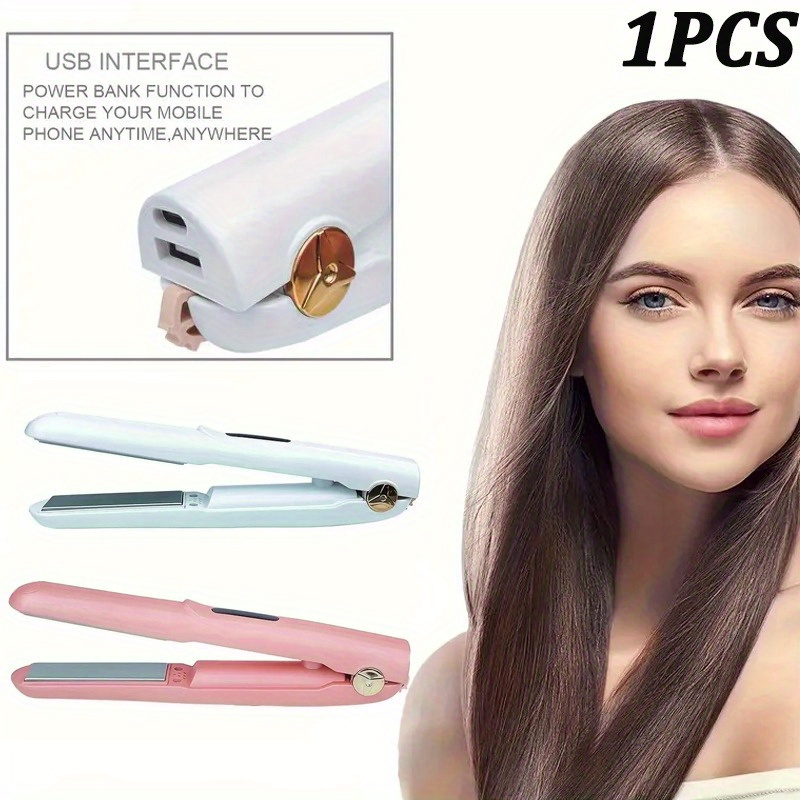 

Wireless Straightener Curler, Portable Usb, -scalding, , Long Of - Battery, Portable Charger, , .