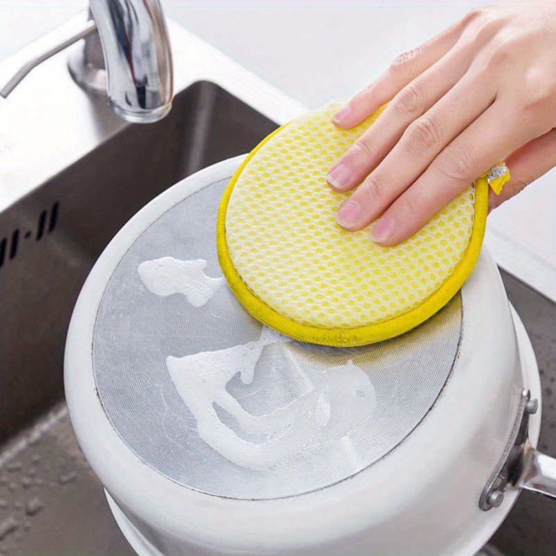 Double-Sided Polyurethane Dishwashing Sponge