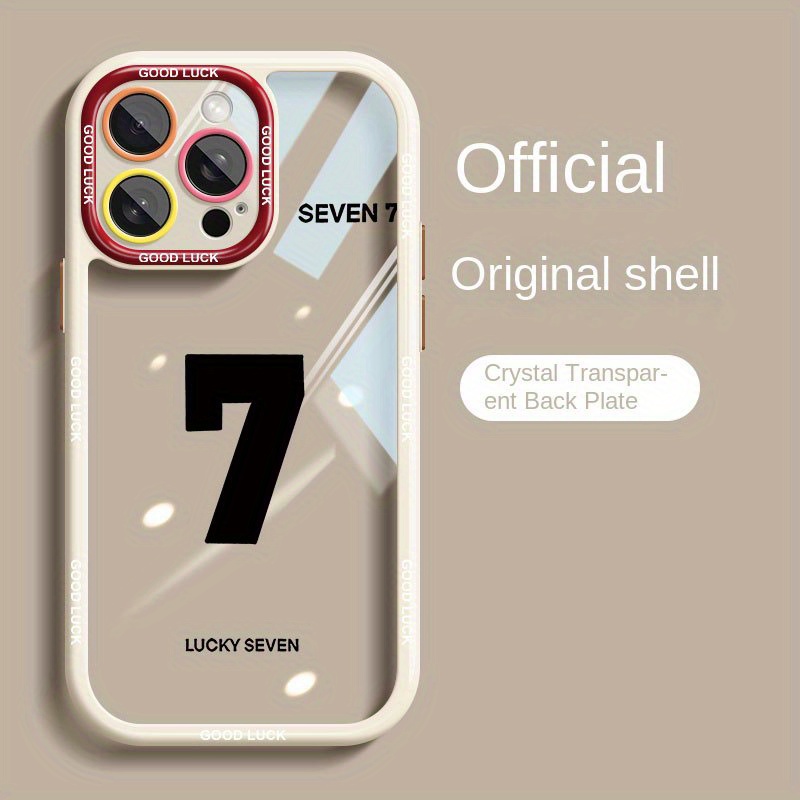 TEMU Phone Case - Creative Digital Couple Mobile Phone Case, Suitable For Iphone 16pro Max 15pro/14pro/ 13pro /12pro/12 Phone Case Niche For Men And