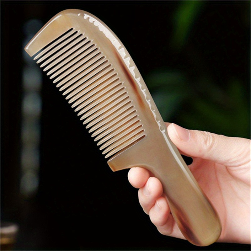 

Peigne à Dents Larges Premium - Plastique ABS , Brosse de Massage du Cuir pour Tous Types de Cheveux