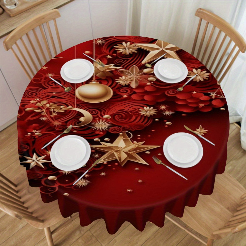 

Tablecloth, Christmas , , , , -stain, , For , Kitchen, Restaurant, , Dining Table