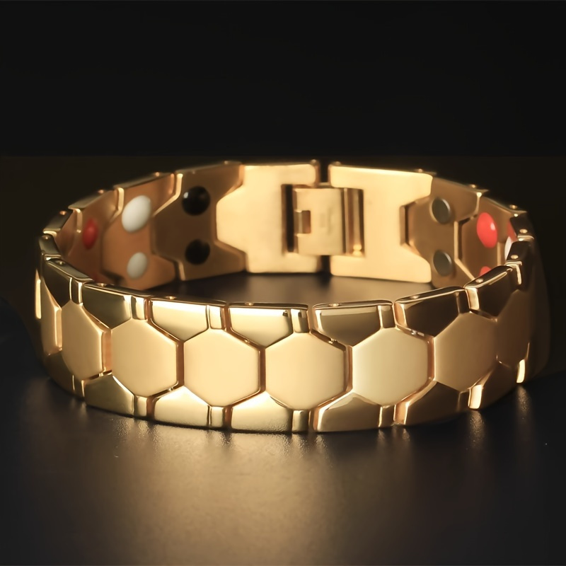 

Titanium Steel Bracelet: , & - Christmas And For Men Women