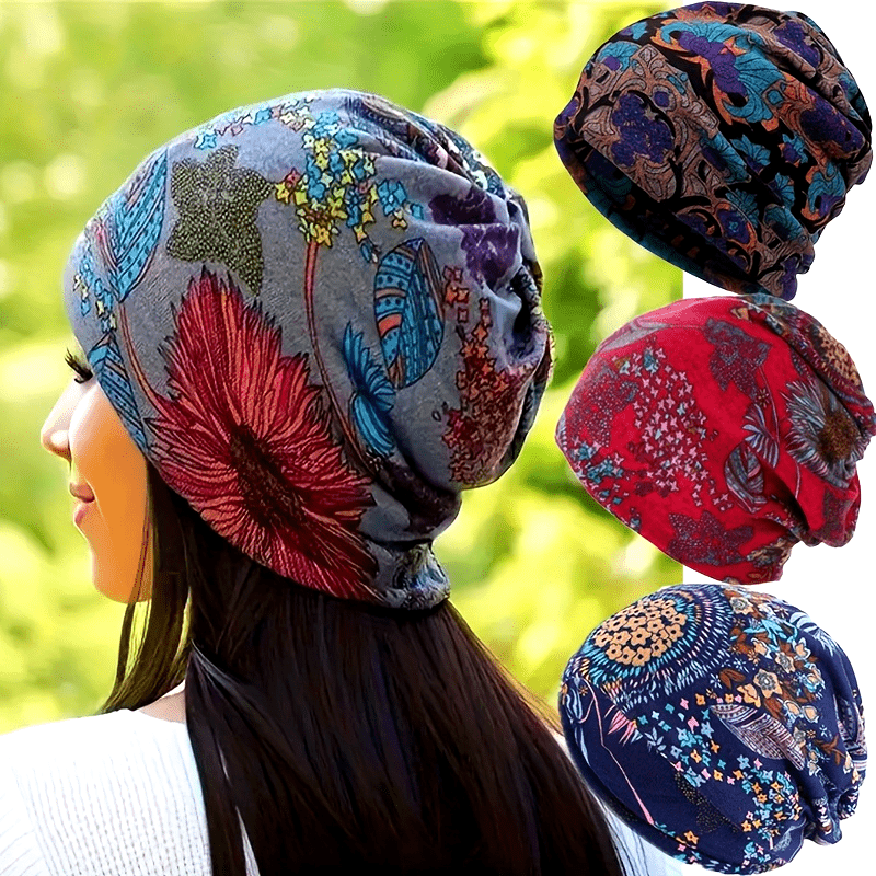 

4 Pcs/ Set Brimless For Women: , Headscarf For / , Multifunctional Chemotherapy Cap