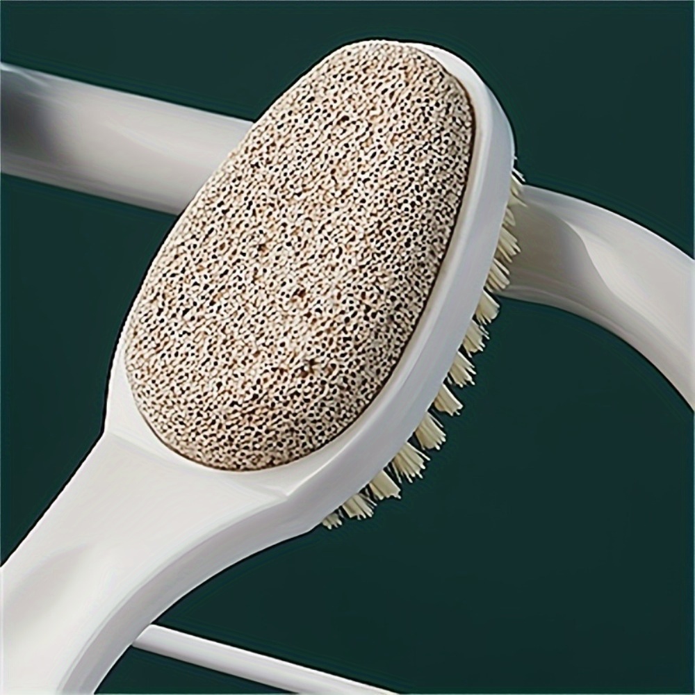 

1pc Pumice Stone - -sided Pedicure Tool For Exfoliation, Removal - -free, Plastic