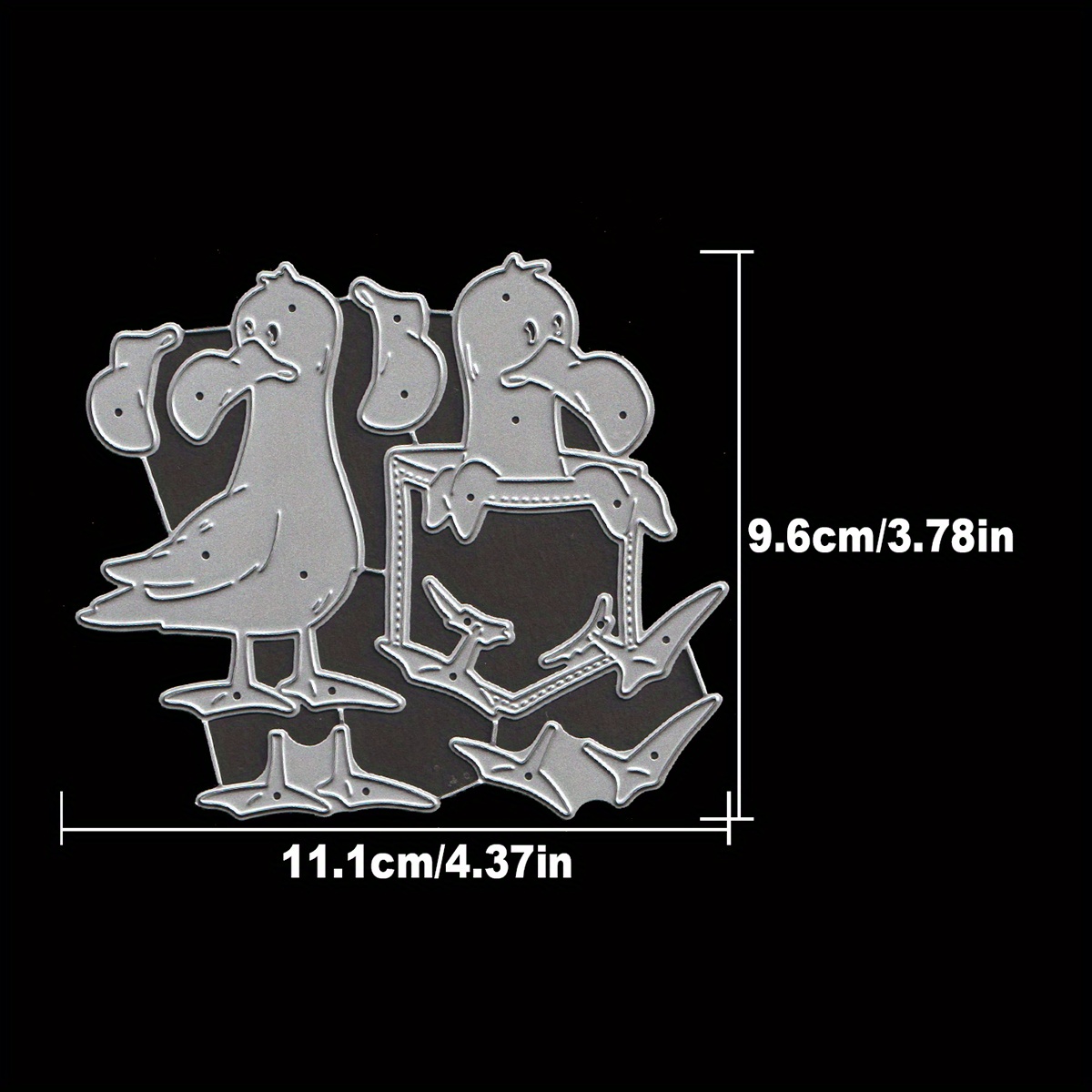 Original Lovely Funny Sitting In Pocket Metal Cutting Dies Cut Die Birthday Wedding Decoration Paper Craft Mould Diy Scrapbooking & Stamping Stencils Supplies