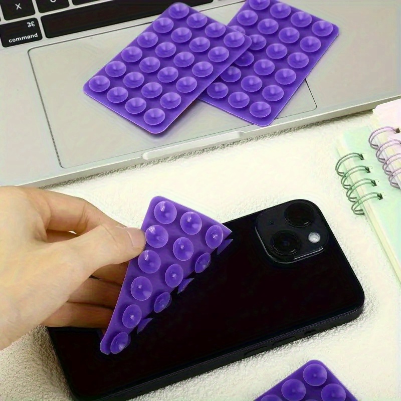 

6pcs Of Silicone Phone Suction Cups